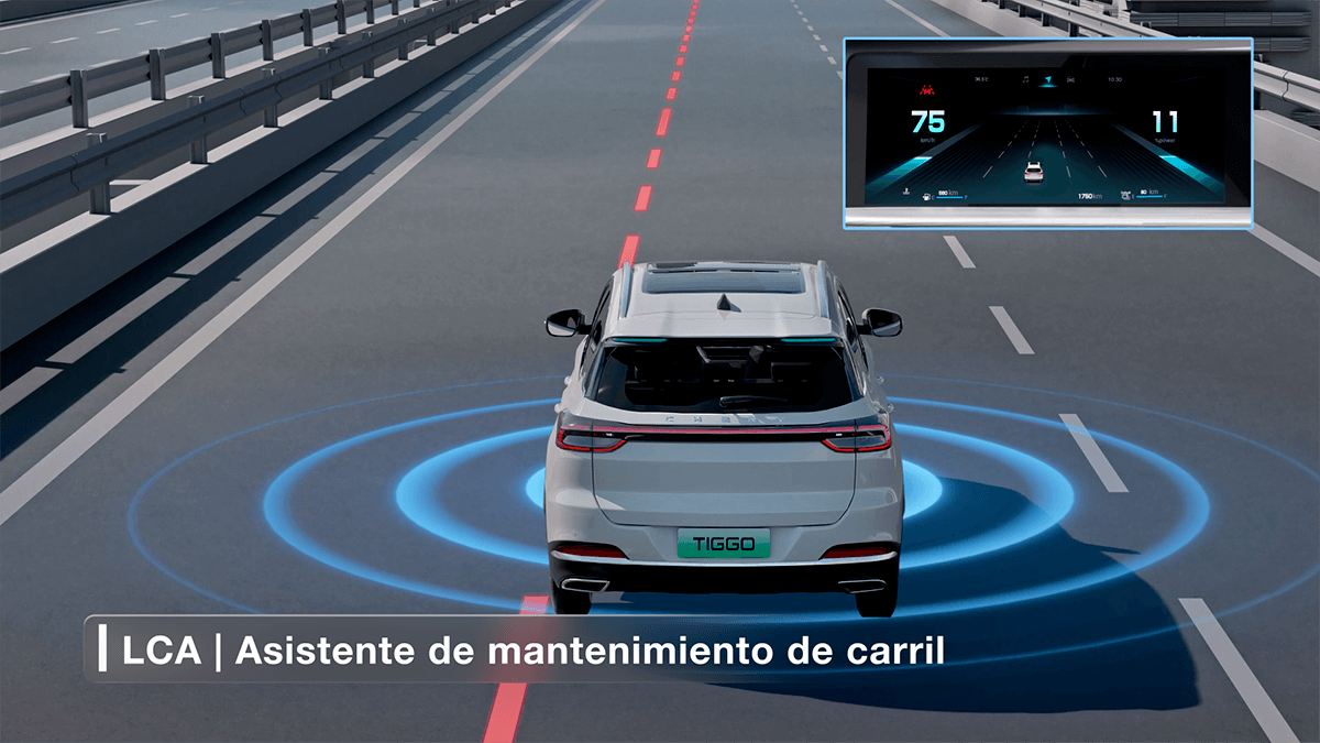 Seguridad y asistencias ADAS – Chery TIGGO 7 PRO HYBRID